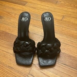 Black JLO heels. Worn once